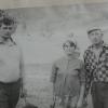В Тулате (отец за мной приехал) отец, двоюродная  сестра Нина и её муж Петр. авг. 1976 г